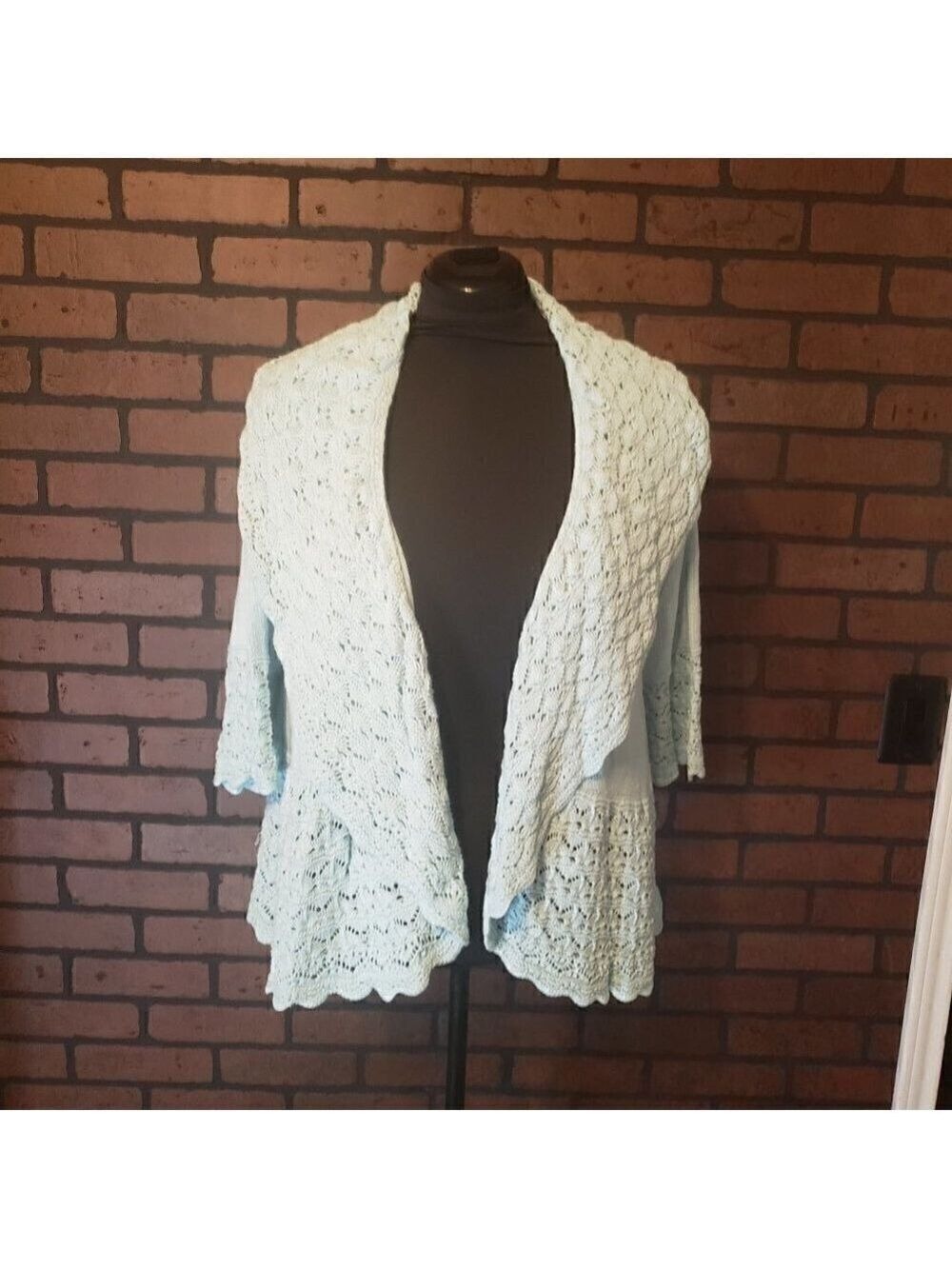 Croft & Barrow Shawl Collar Flyaway Cardigan